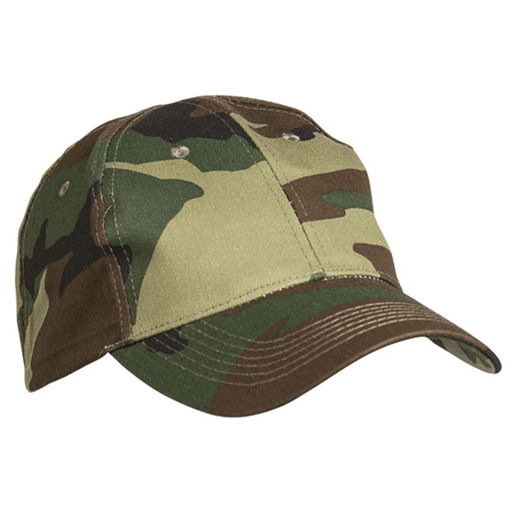 Бейсболка Mil-Tec Baseball Cap - Woodland