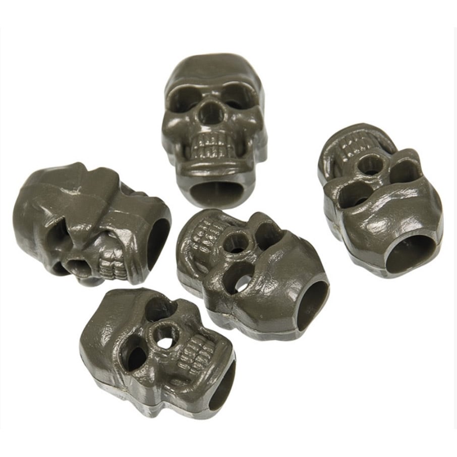 Стопери Mil-Tec Skull 10 шт. - Olive