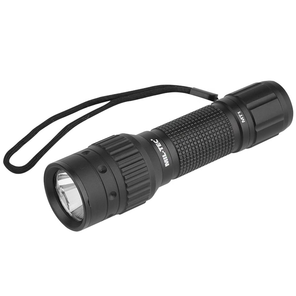 Ліхтарик LED Mil-Tec Operator MT1 350 люменів - Black