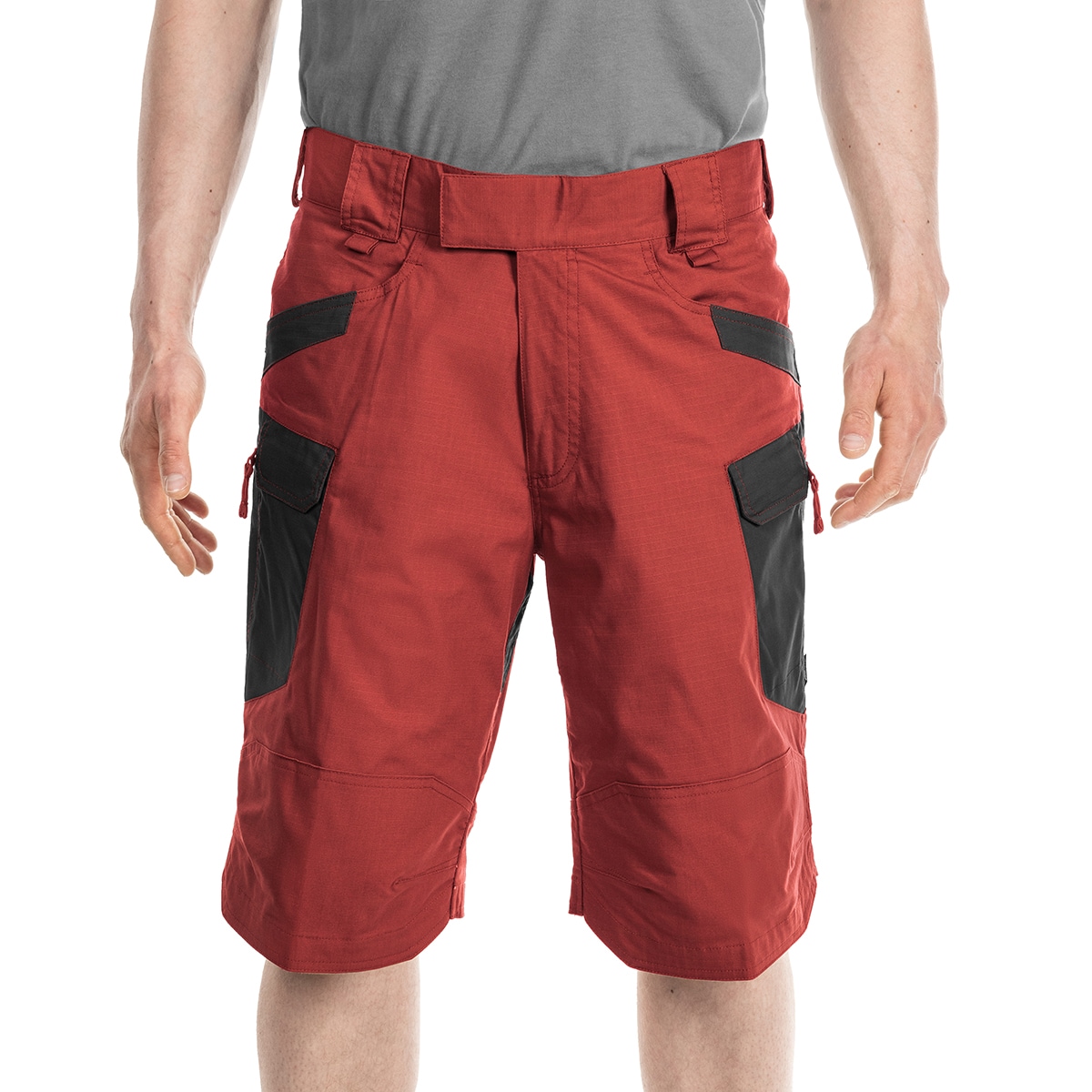 Шорти Helikon UTS 11" PolyCotton Rip-Stop - Crimson Sky/Ash Grey