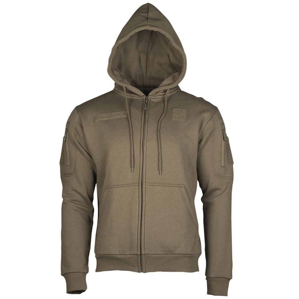 Кофта Mil-Tec Tactical Hoodie Zipper - Olive