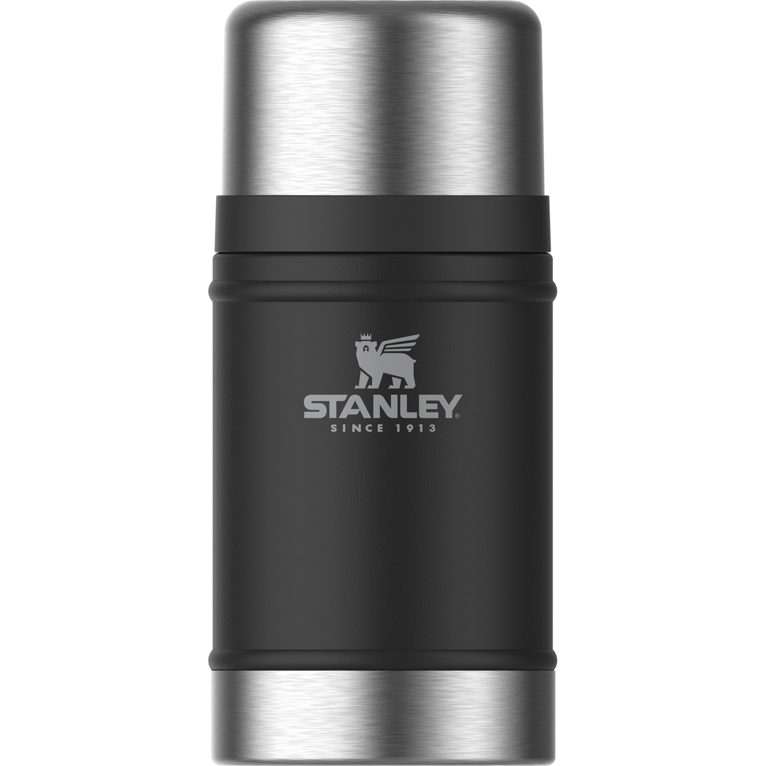 Термос для обіду Stanley Legendary Classic 700 мл - Matte Black Pebble