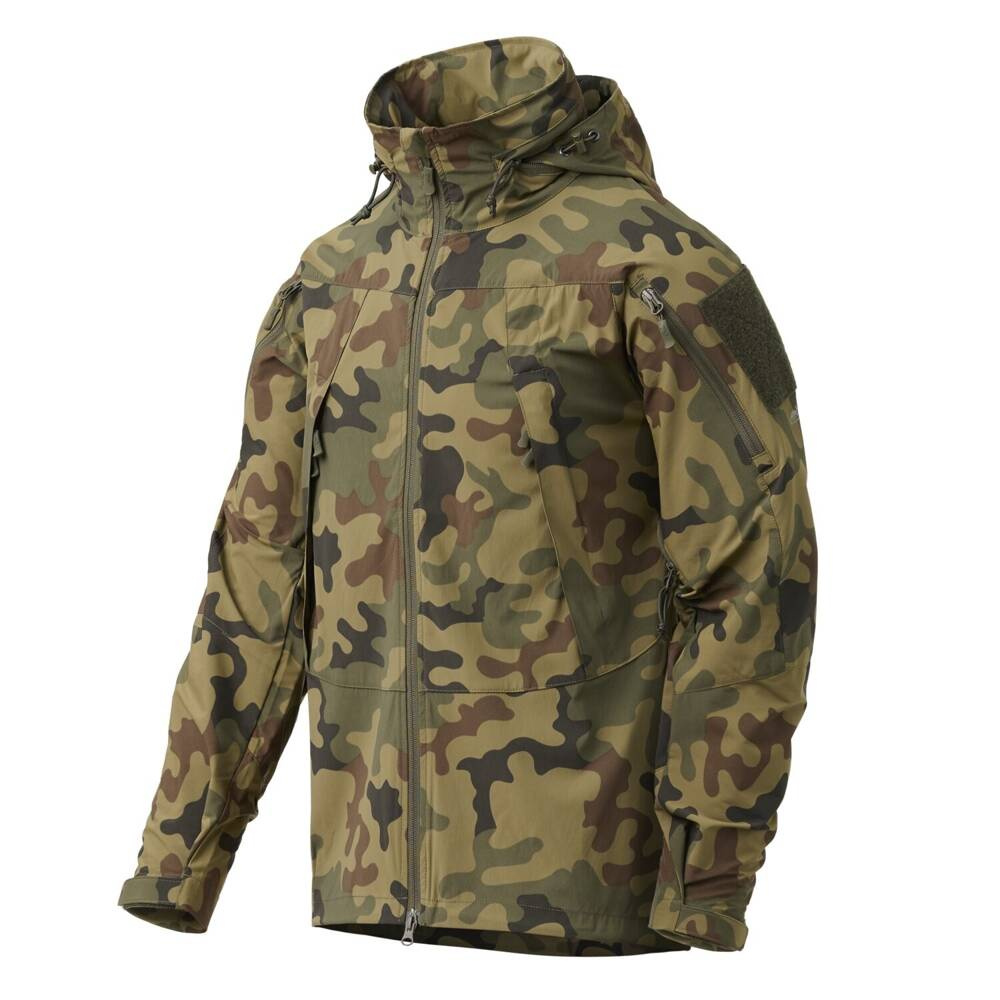 Куртка Helikon Trooper StormStretch Softshell MK2 - PL Woodland