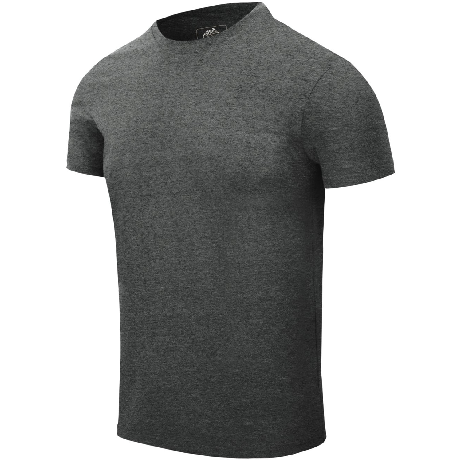 Футболка T-Shirt Helikon Slim - Black/Grey Melange