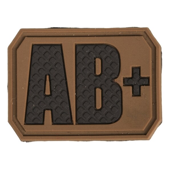 Mil-Tec група крові "AB+" емблема Coyote