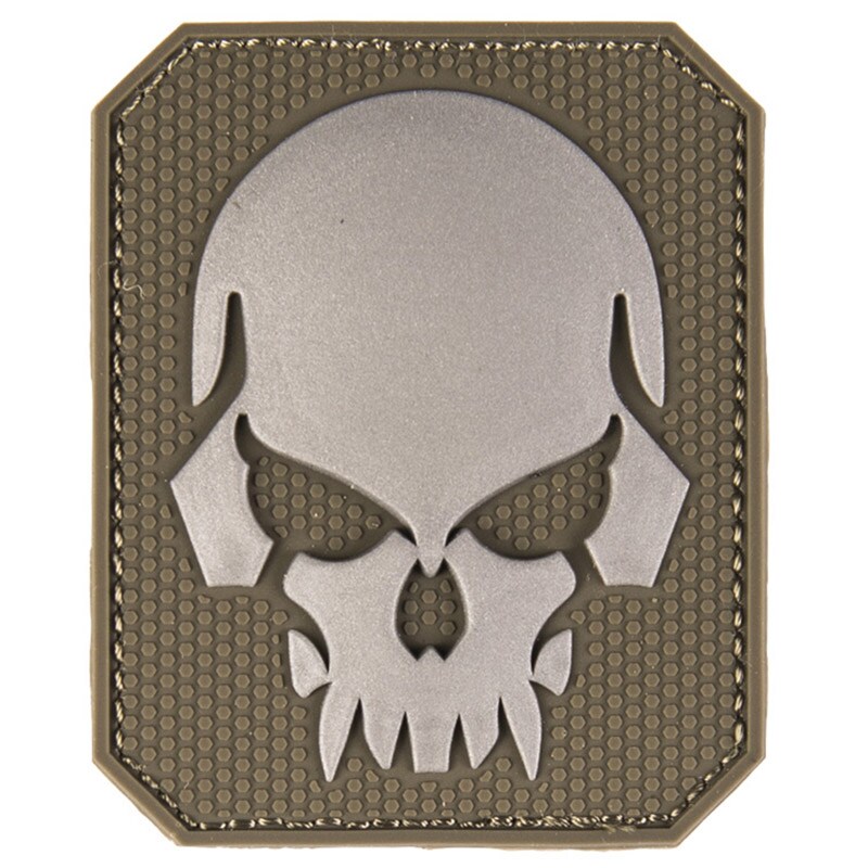 Нашивка Mil-Tec 3D Skull - Olive