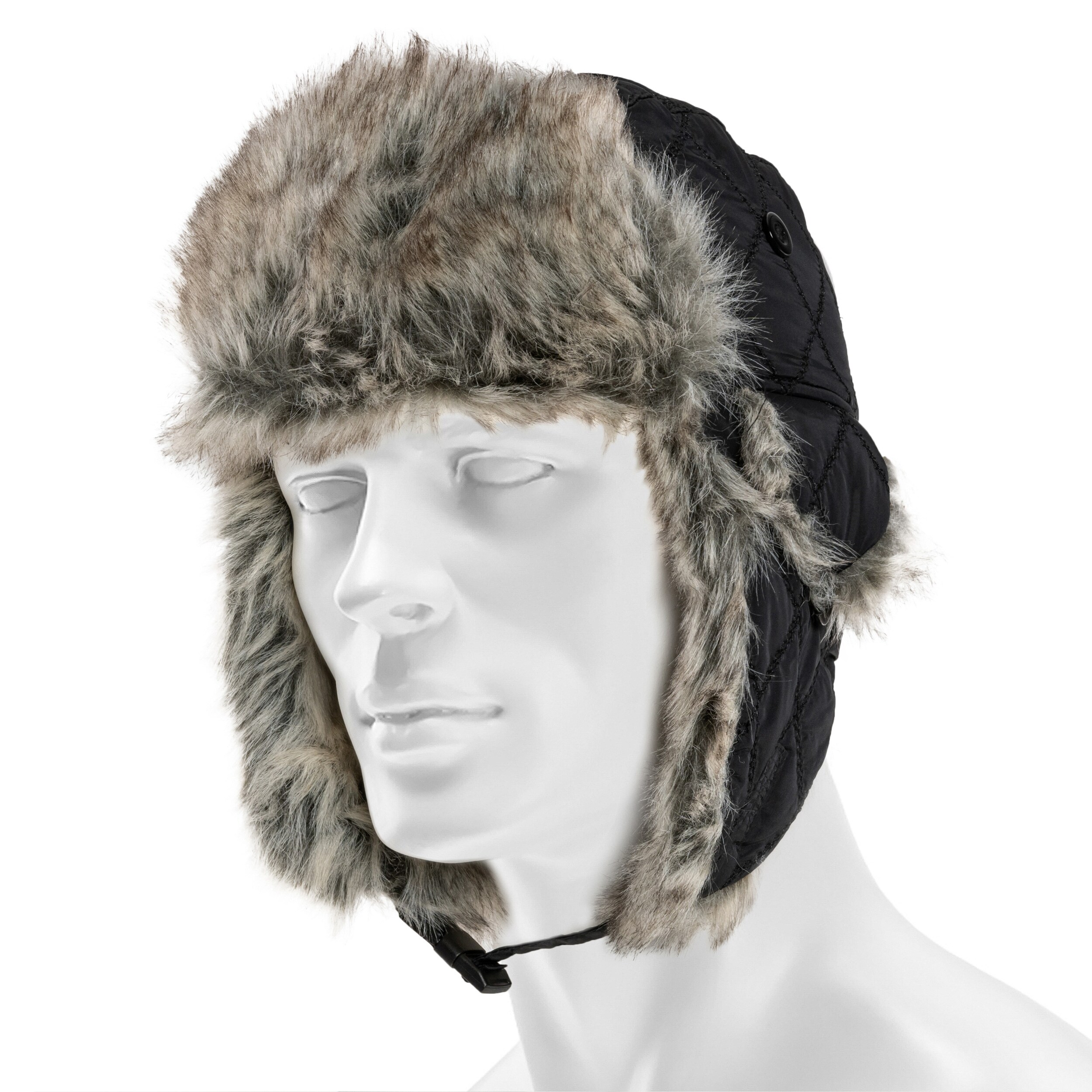 Шапка Mil-Tec "Winter Faux-Fur" - Black