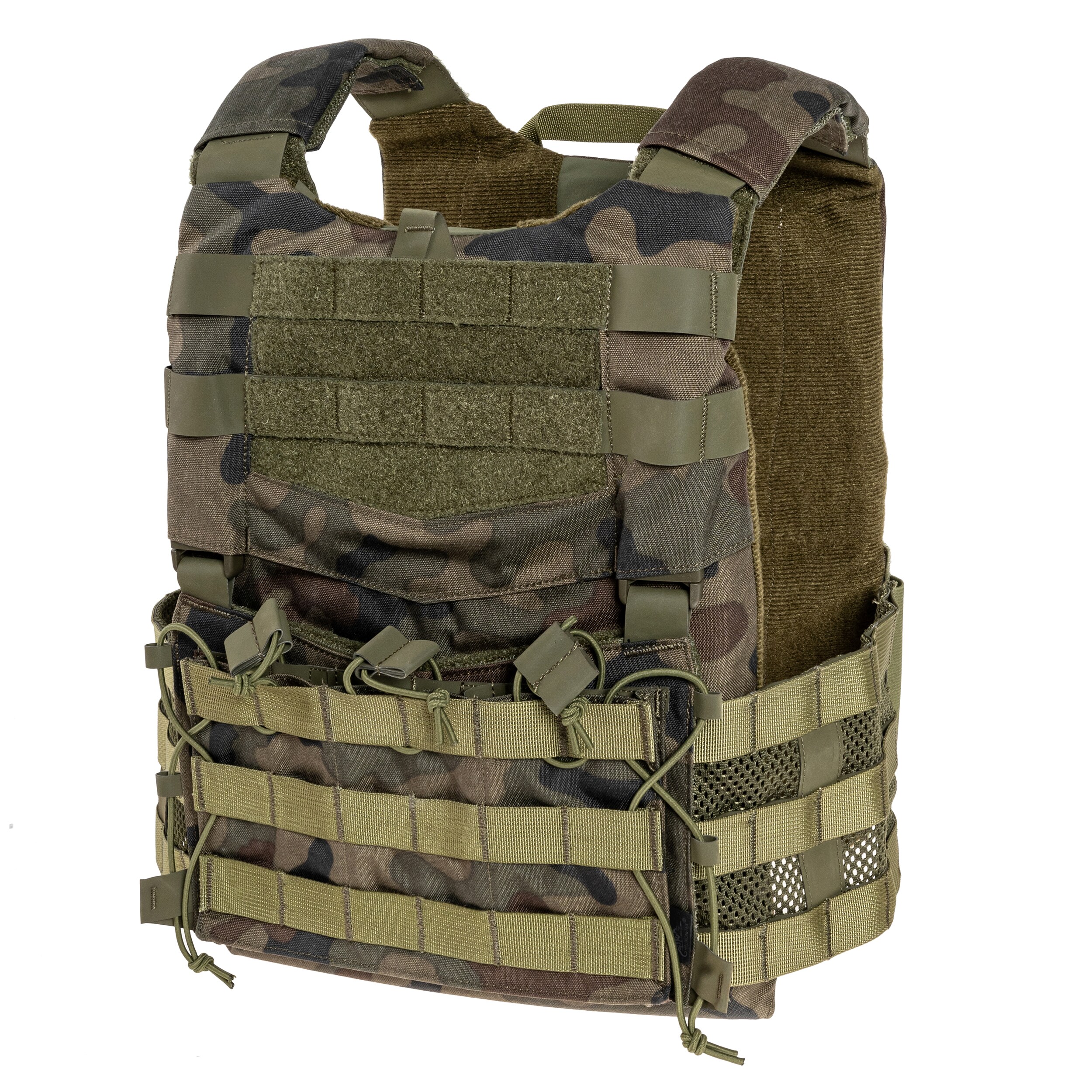 Модульна плитоноска Helikon Guardian Military Set - PL Woodland
