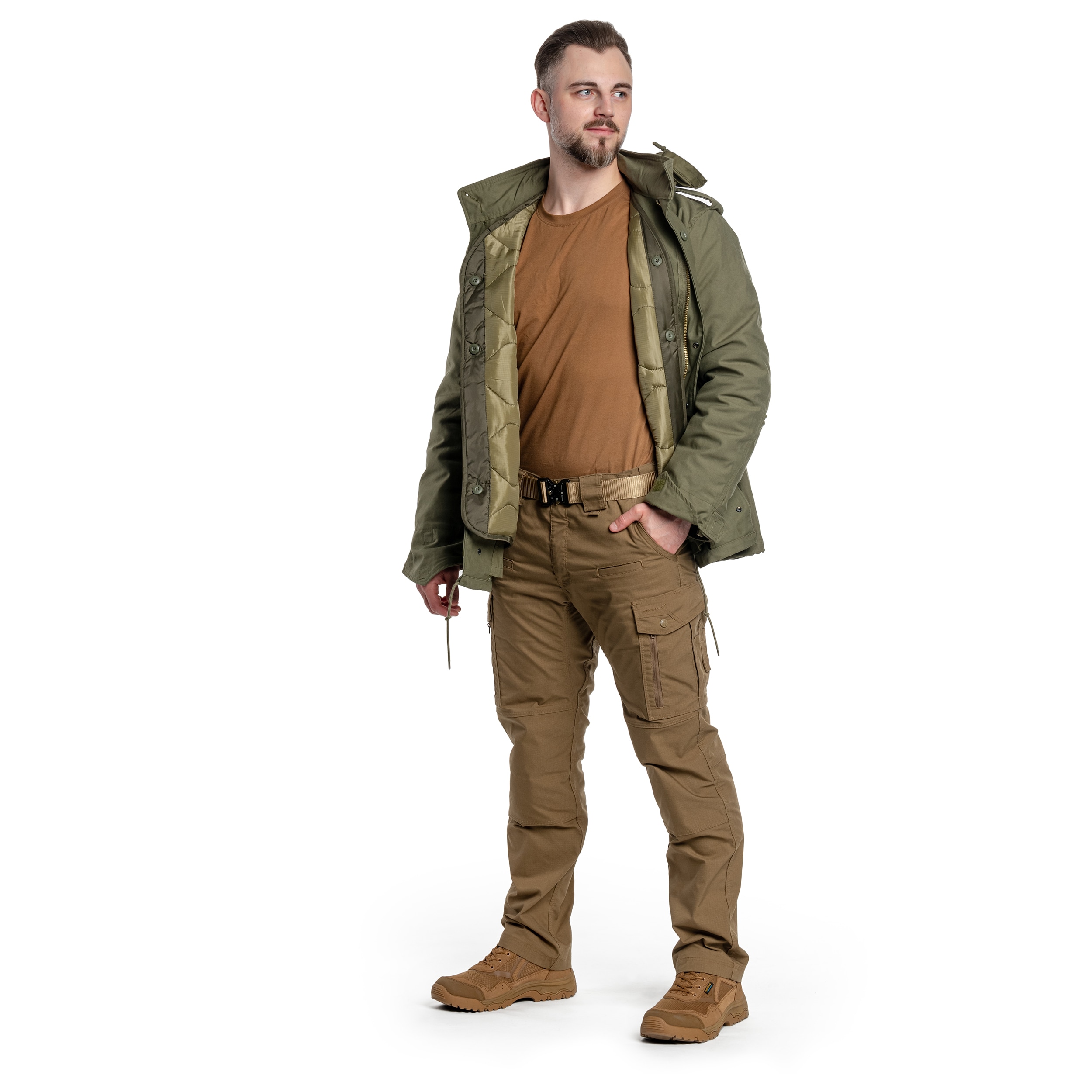 Підкладка для куртки M65 Mil-Tec Teesar Field Jacket Liner - Olive