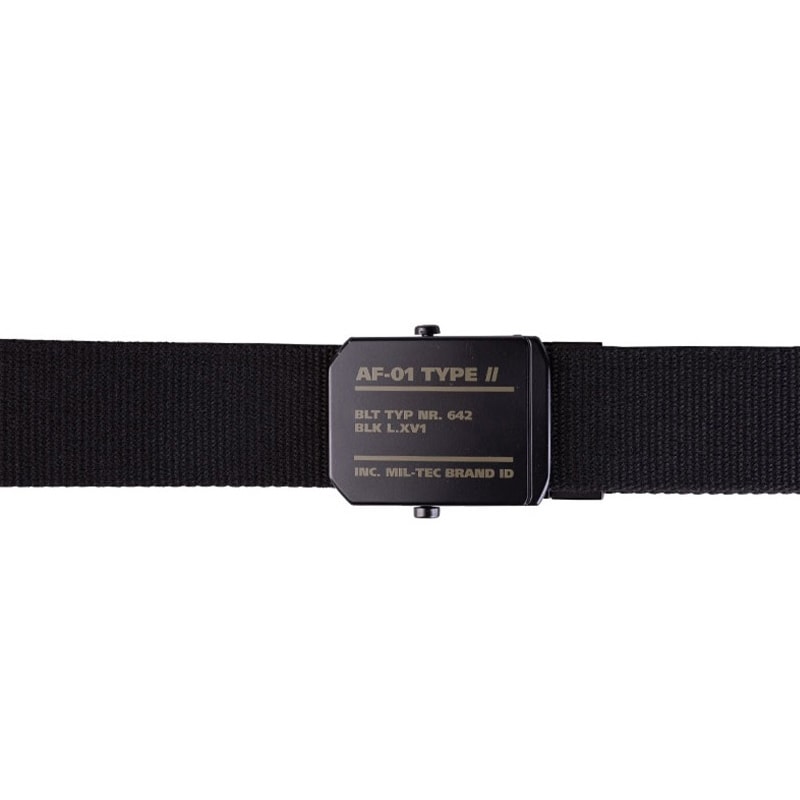 Ремінь Mil-Tec AF-01 Black Ремінь