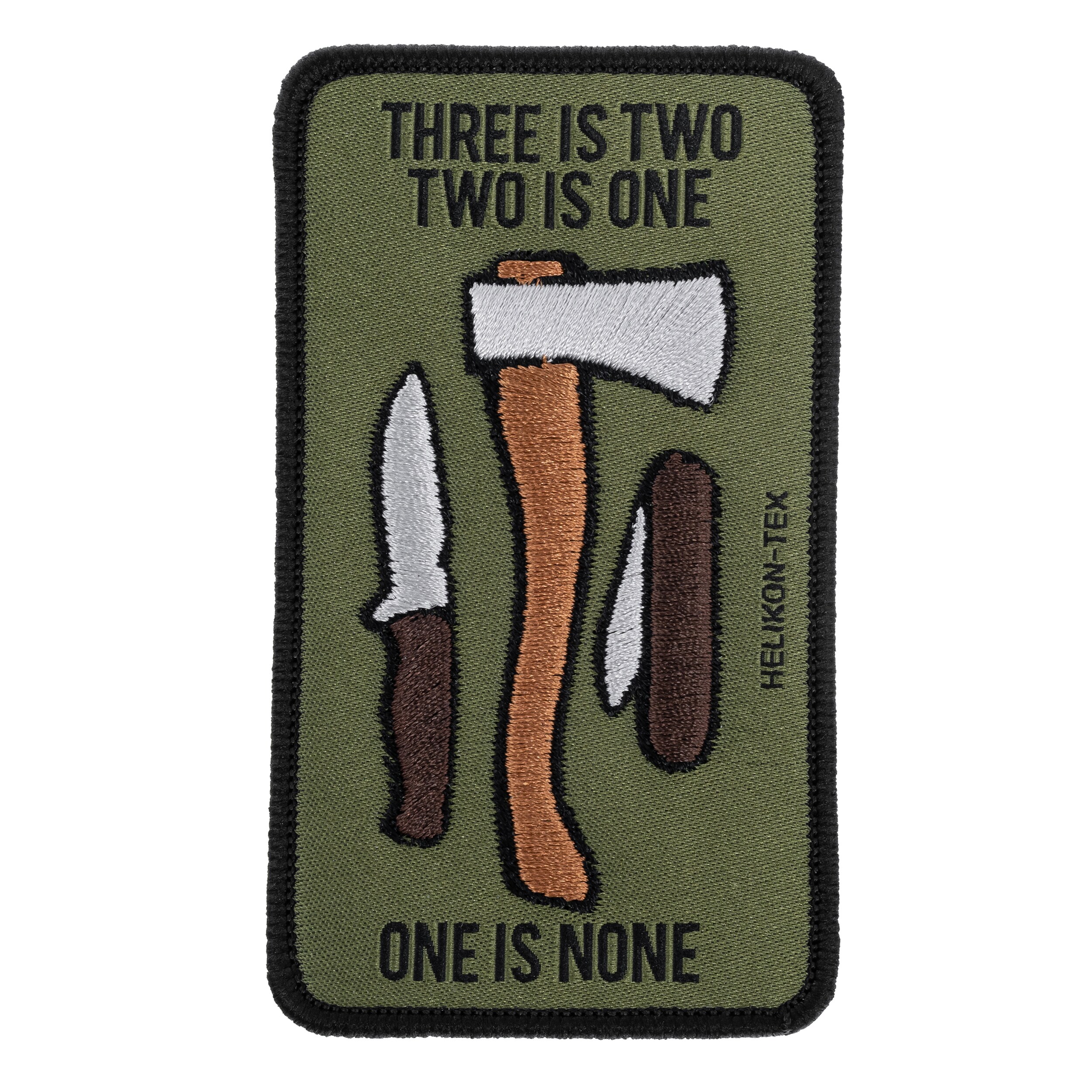 Нашивка Helikon One is none Patch - Green
