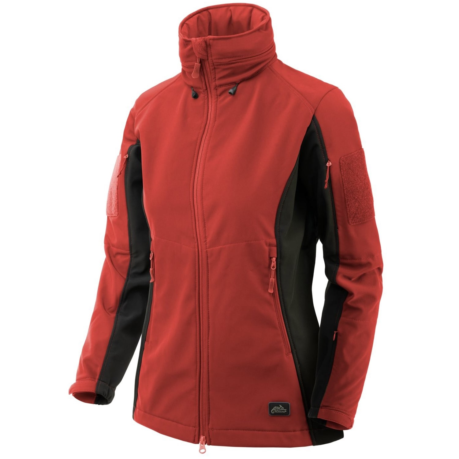 Жіноча куртка Helikon Gunfighter Softshell - Crimson Sky/Black