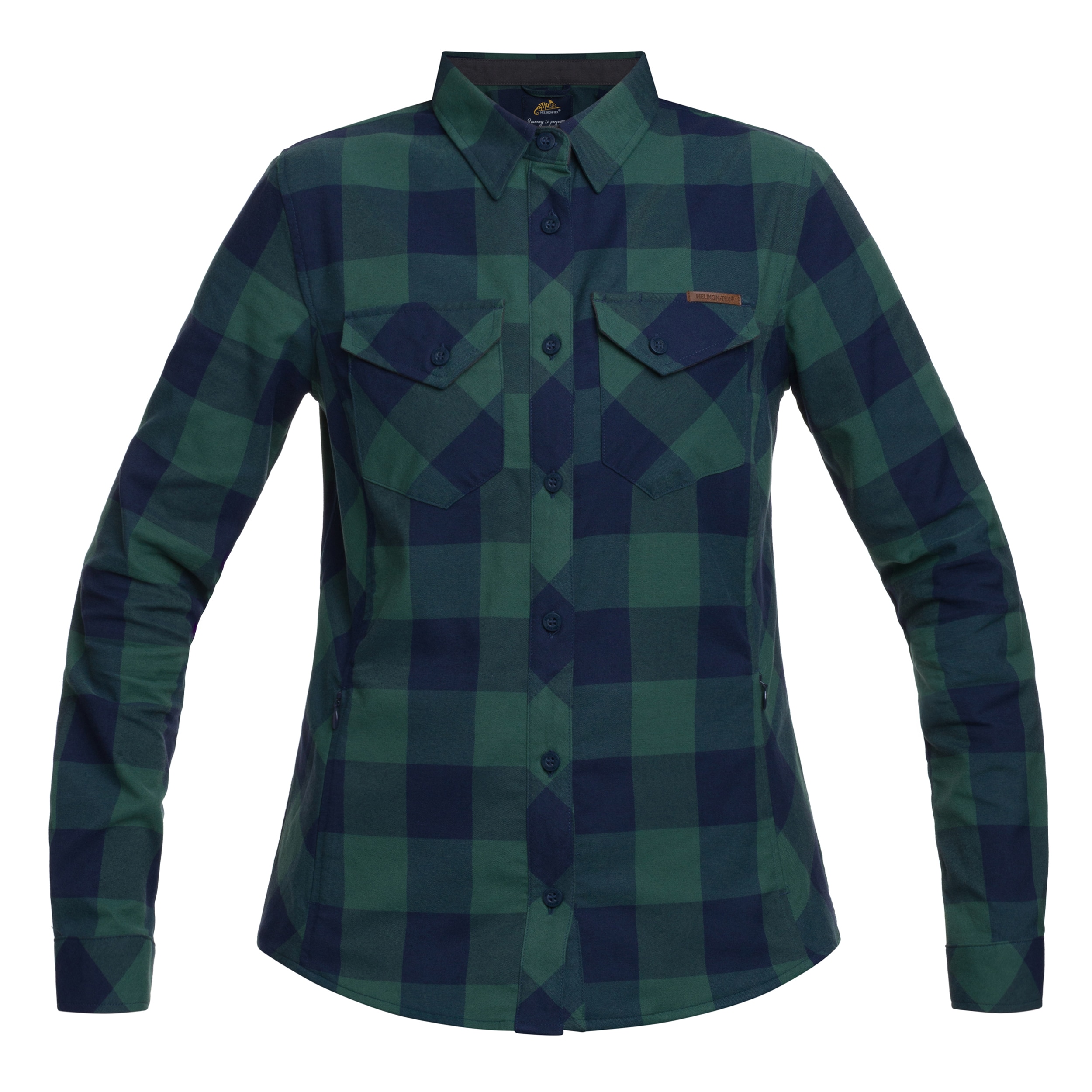 Сорочка жіноча Helikon Marigold - Moss Green Checkered