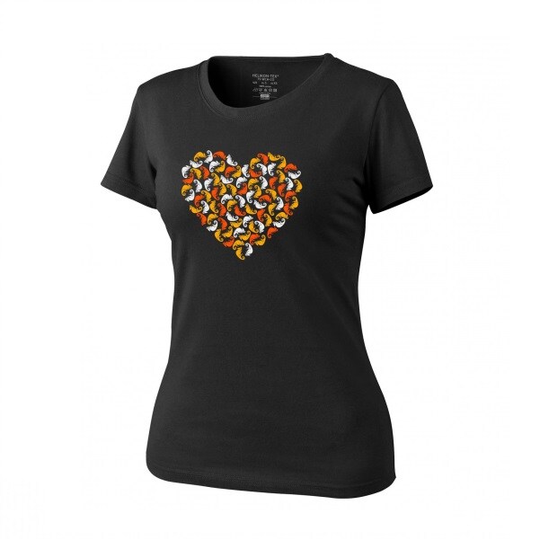 Жіноча футболка Helikon Chameleon Heart - Black