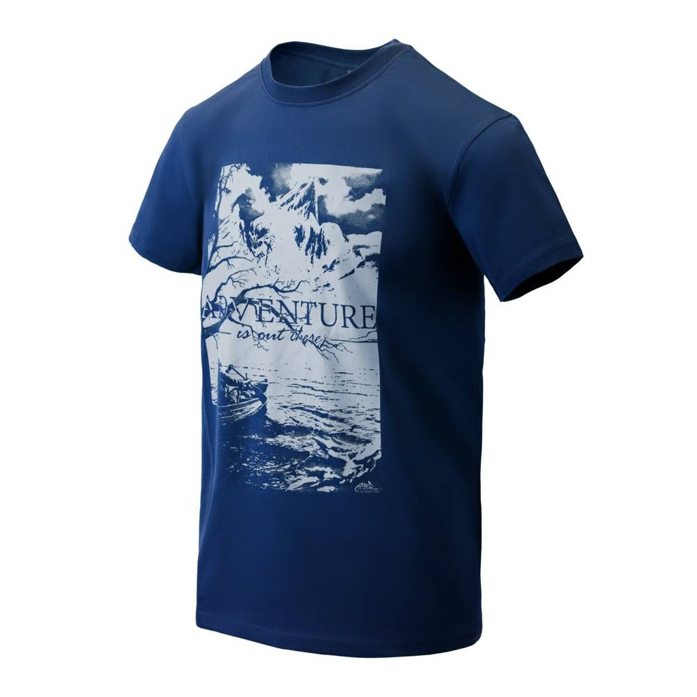 Футболка T-shirt Helikon "Adventure is out there" - Sentinel Light