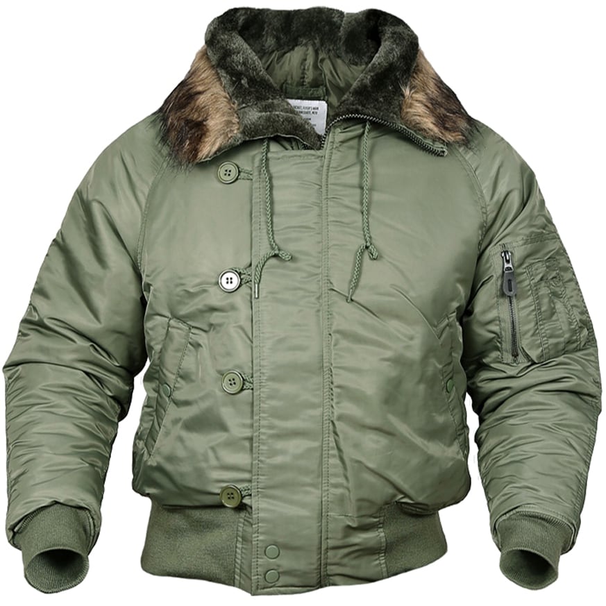 Куртка Mil-Tec Flight Jacket N2B - Olive