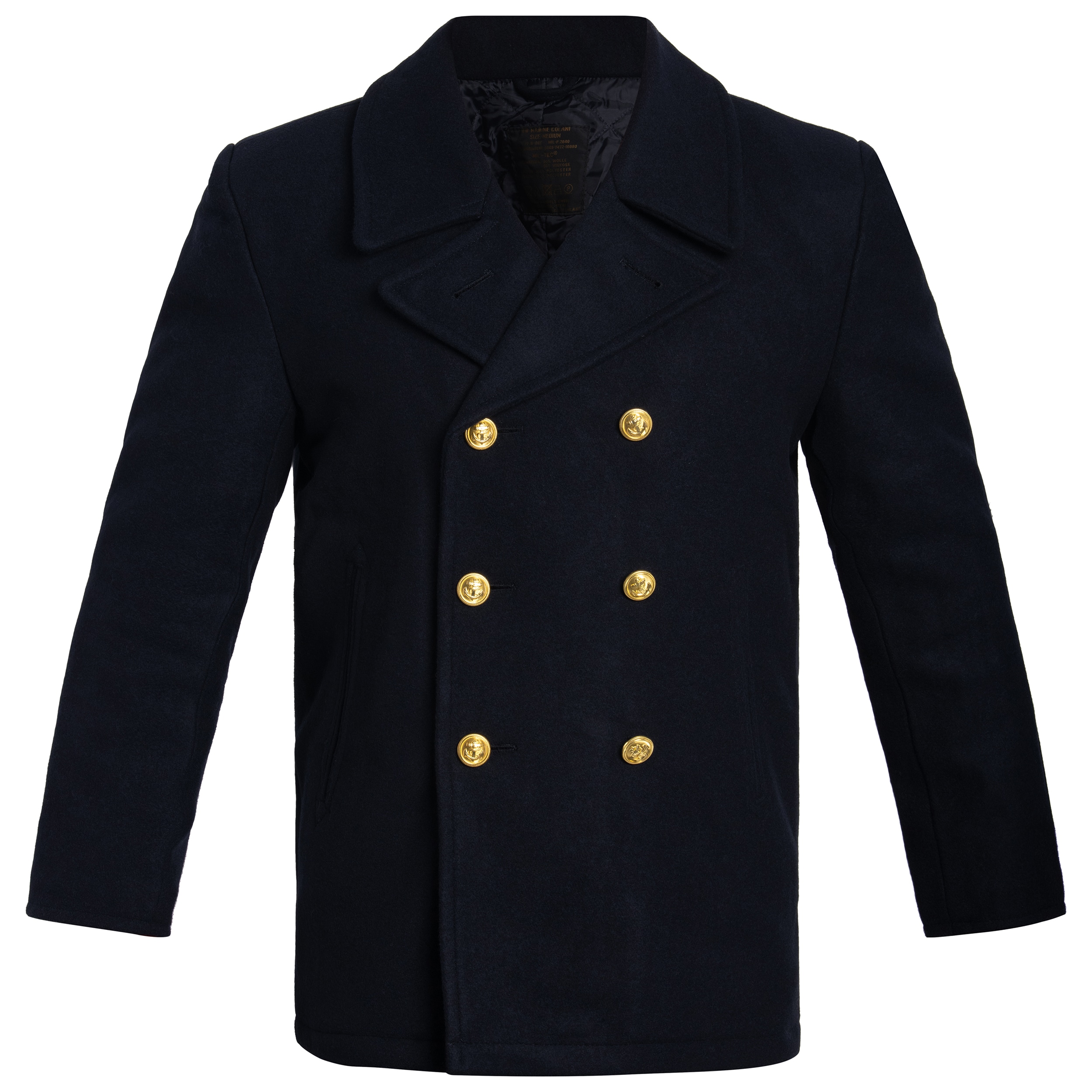 Пальто-бушлат Mil-Tec BW Navy Peacoat - Navy