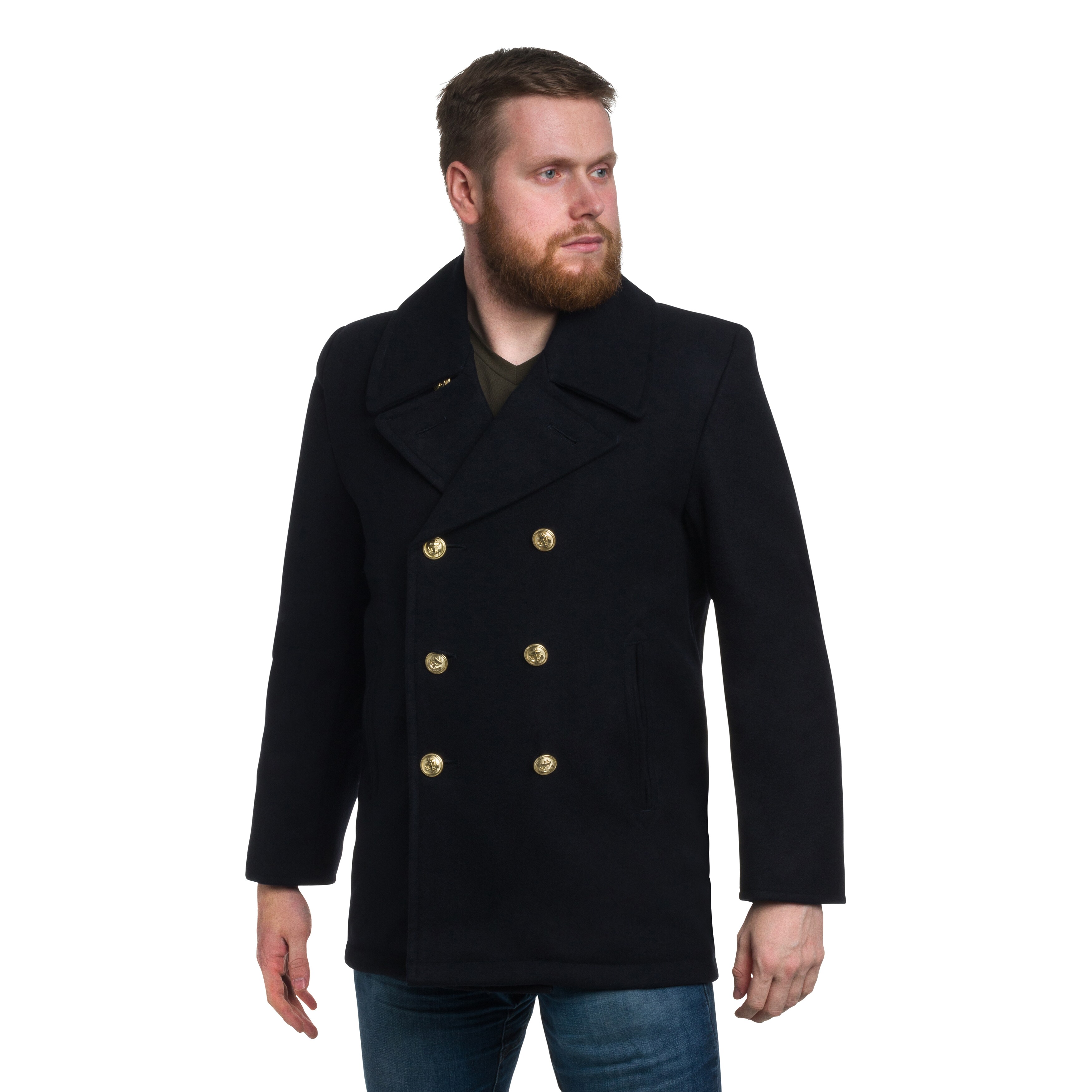 Пальто-бушлат Mil-Tec BW Navy Peacoat - Navy