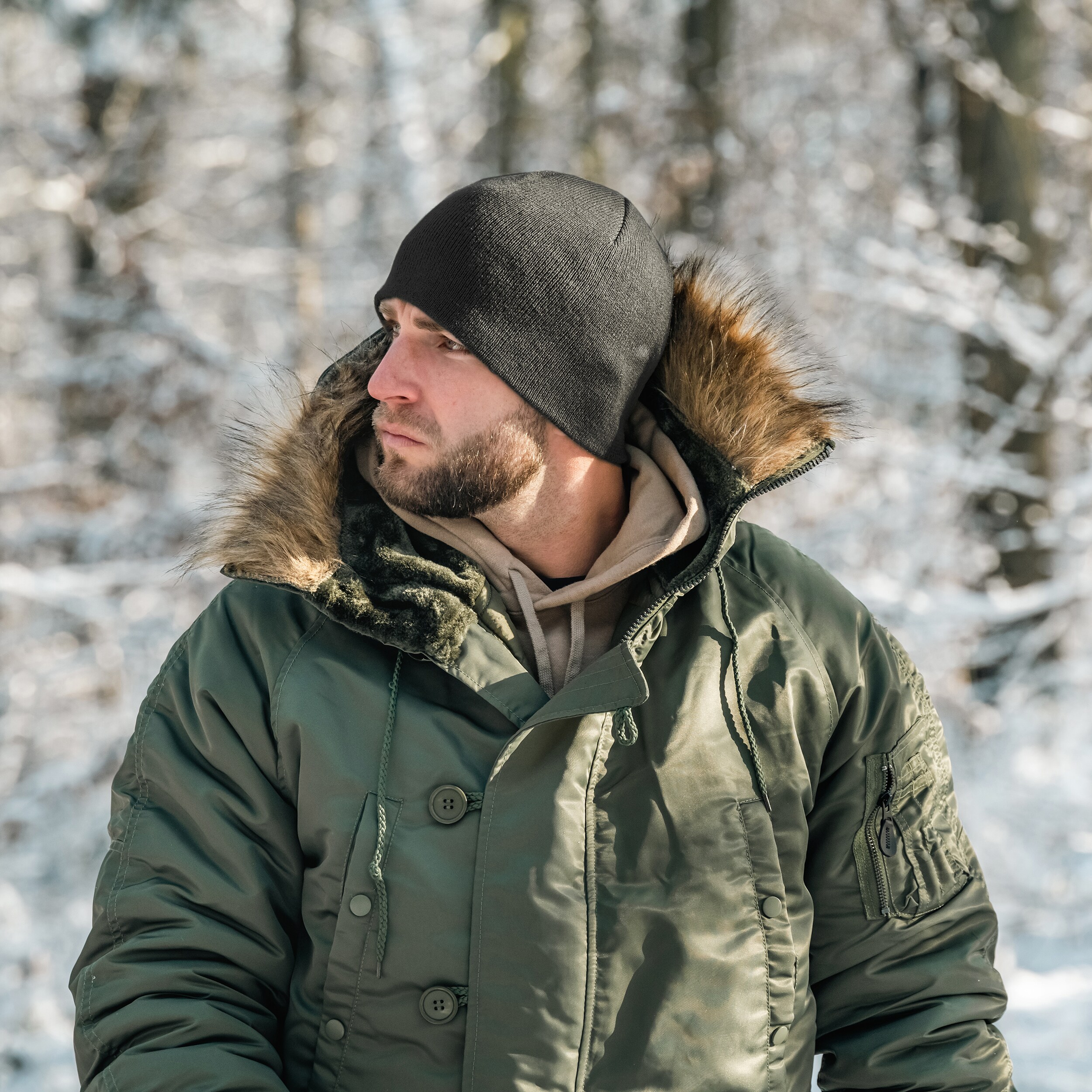 Шапка Mil-Tec "Beanie Cap" - Black