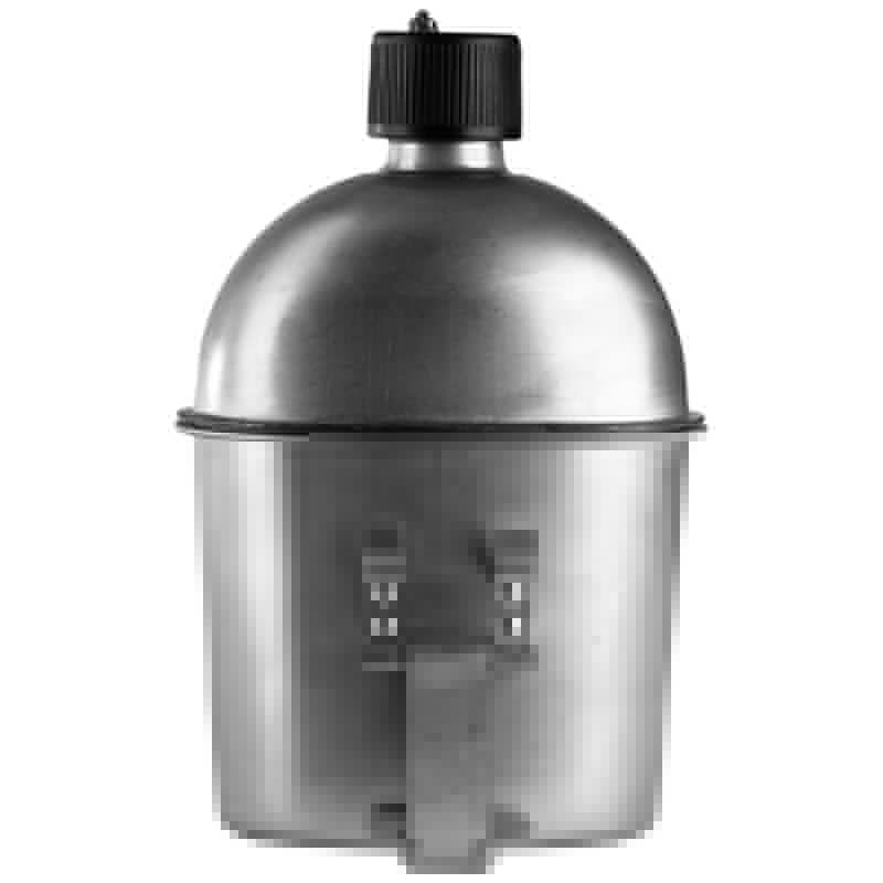 Фляга Mil-Tec US з чашкою M-1910 Stainless Steel - 850 мл