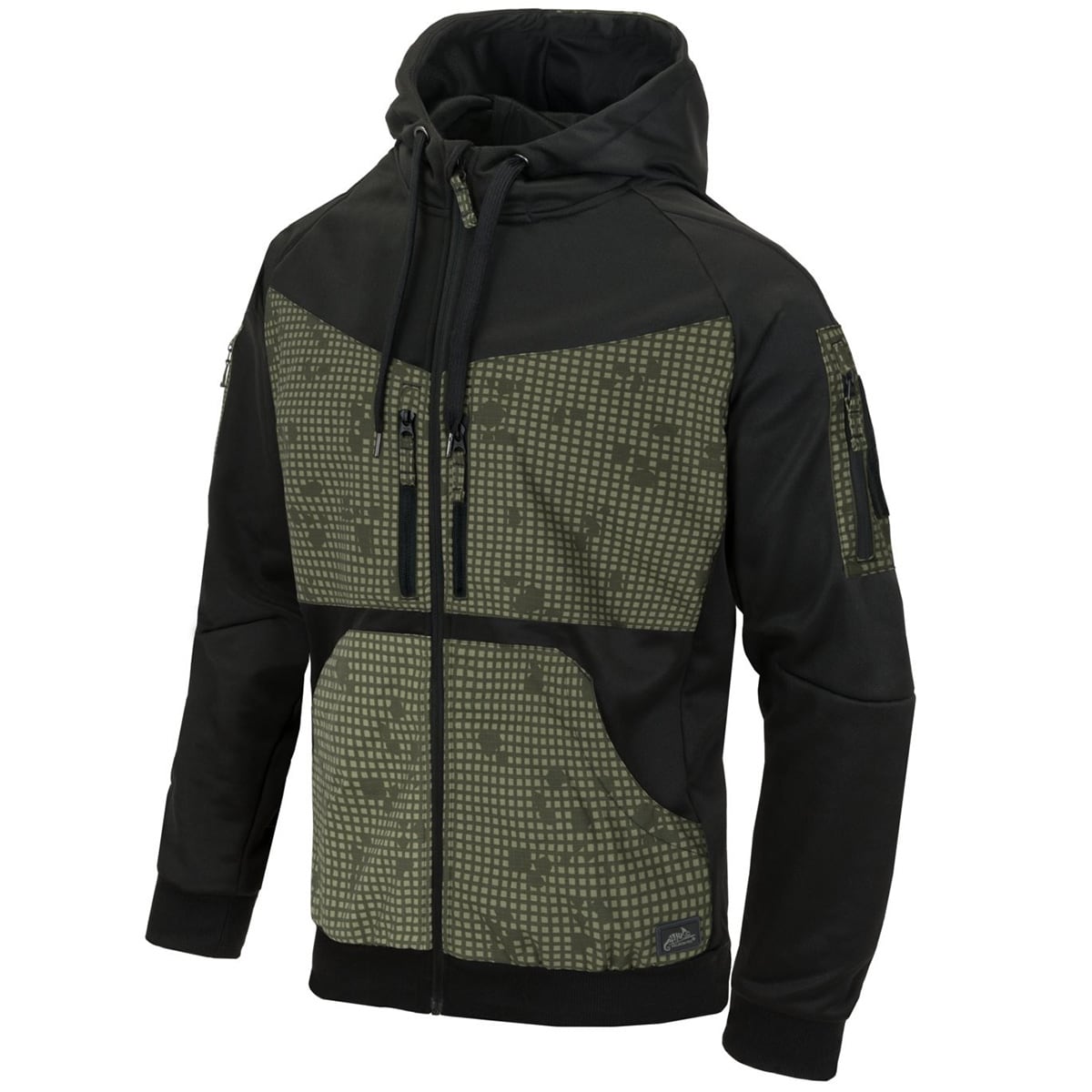 Кофта Helikon Rogue Hoodie - Black/Desert Night Camo
