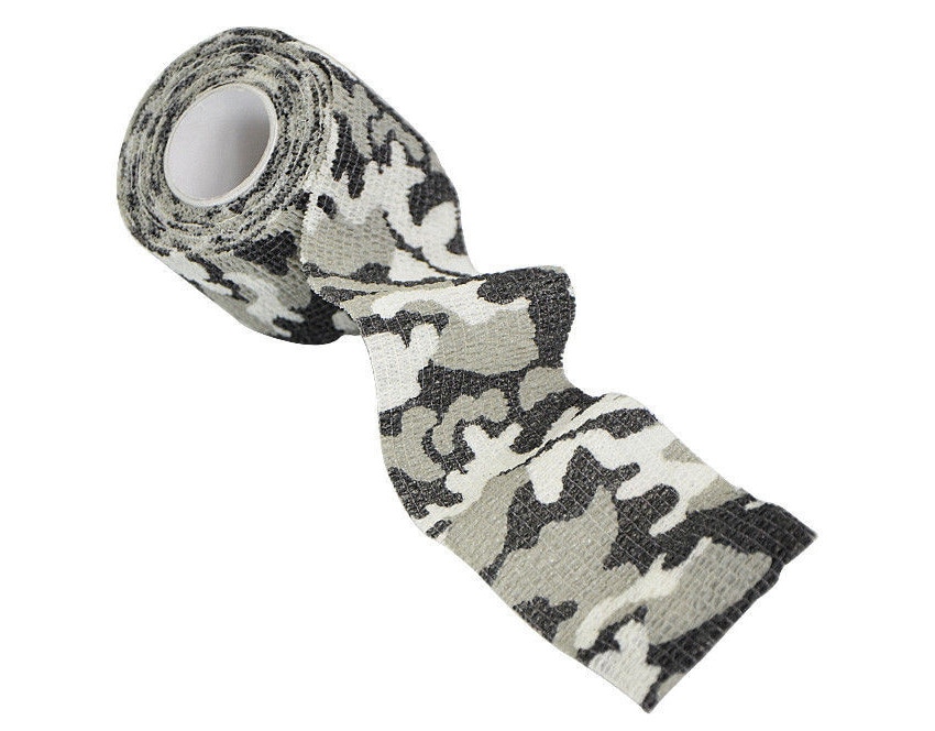 Стрічка тактична Mil-Tec Self Adhesive Camo Tape - Snow Camo