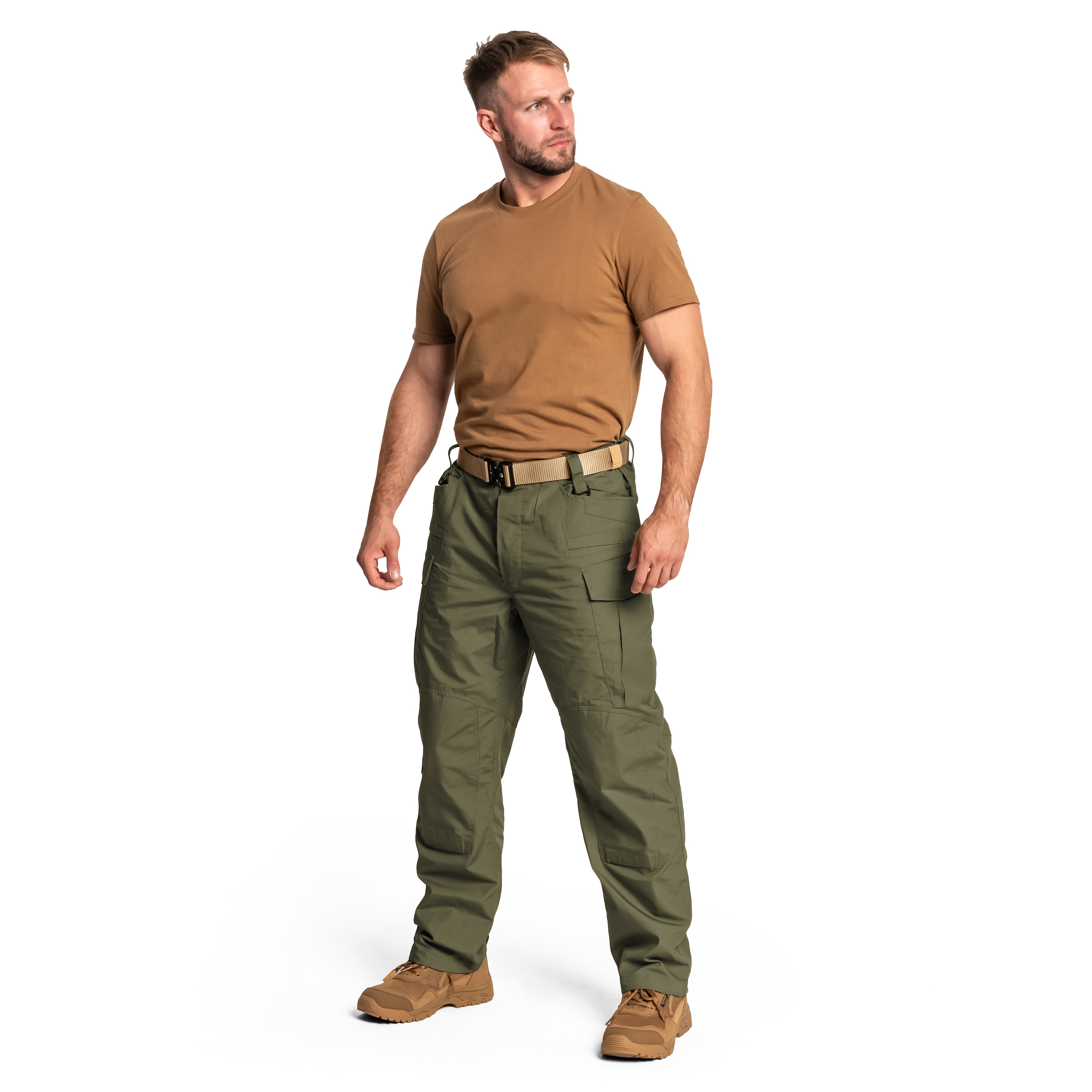 Військові штани Helikon SFU Next PolyCotton Rip-Stop - Olive Green