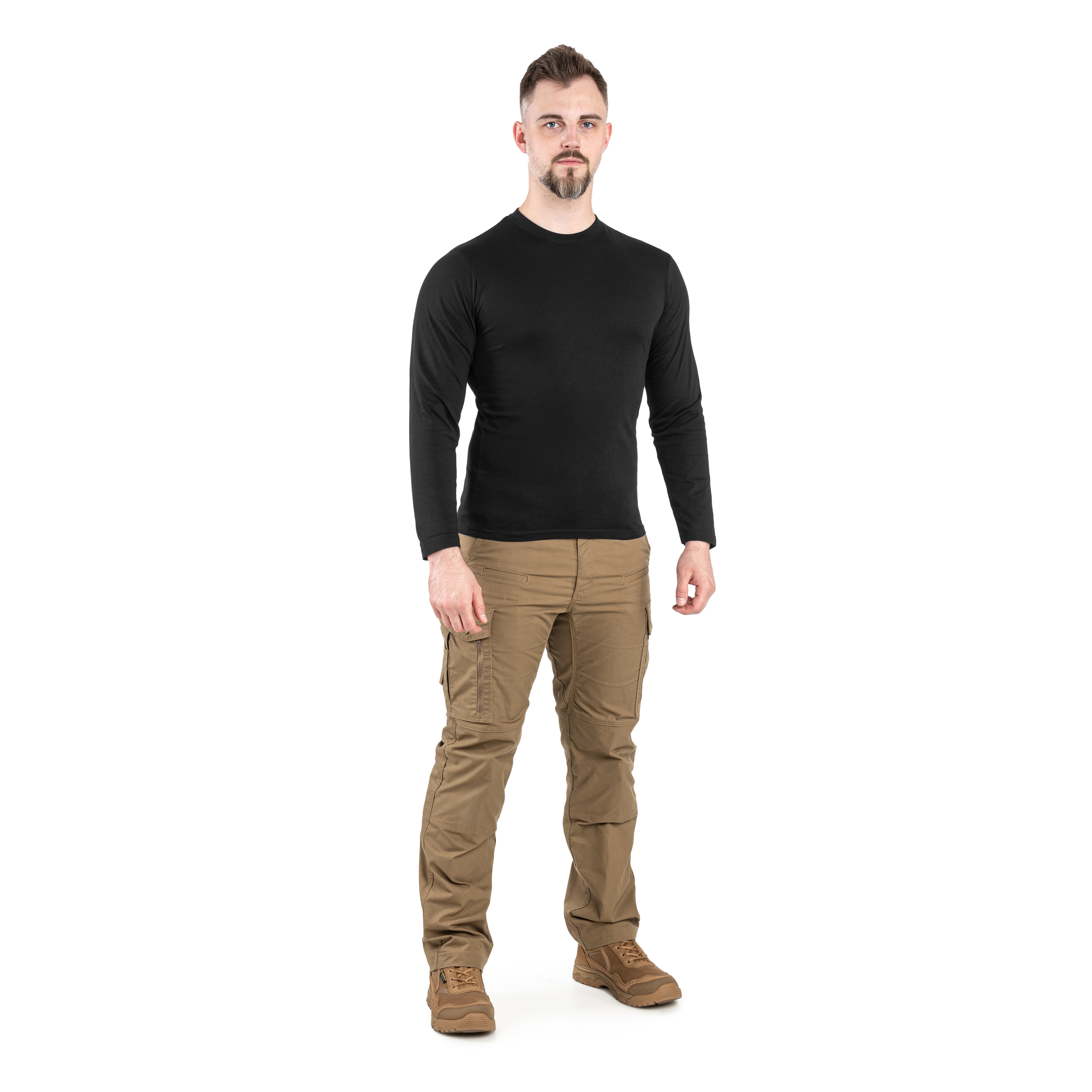 Футболка Mil-Tec "Longsleeve" - Black