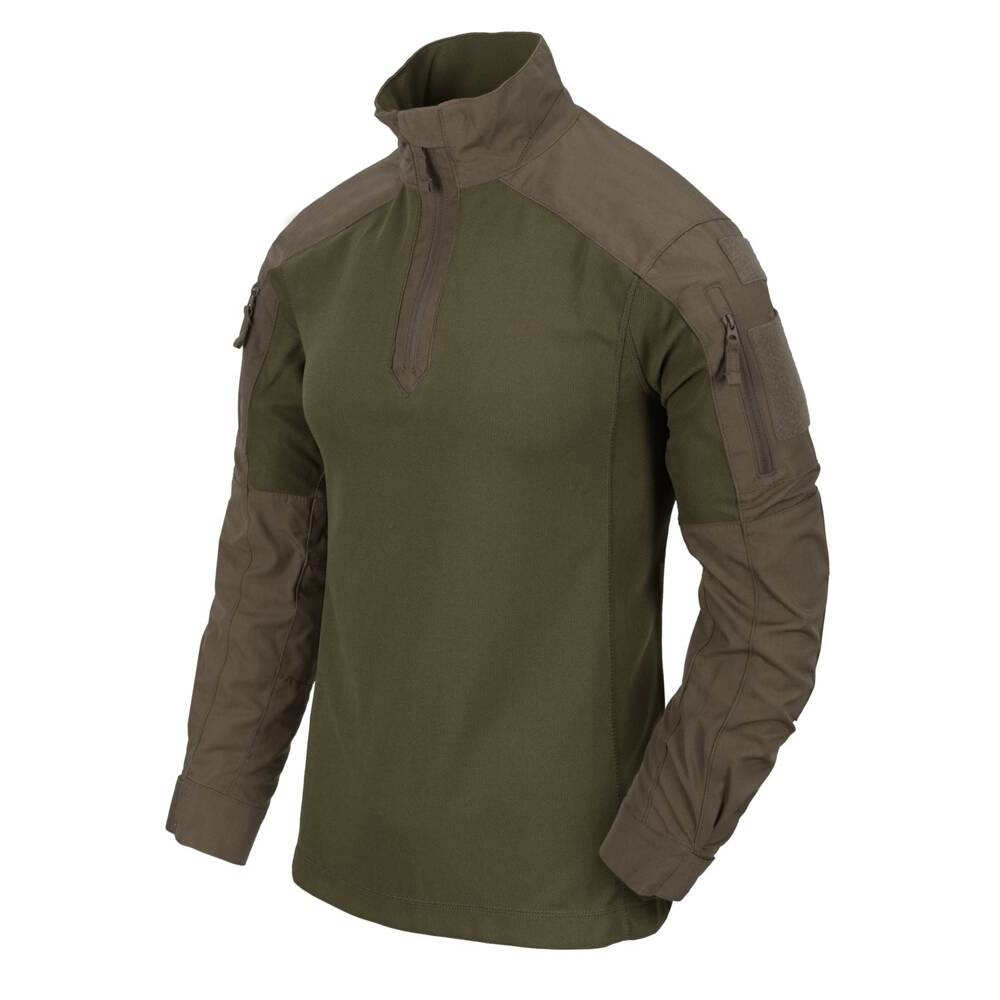 Бойова сорочка Helikon MCDU Combat Shirt NyCo Rip-Stop - RAL 7013 / Olive Green
