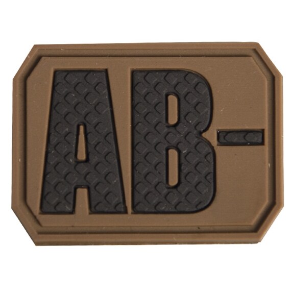 Mil-Tec група крові "AB-" емблема Coyote
