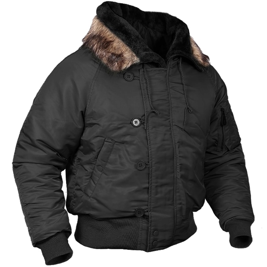 Куртка Mil-Tec Flight Jacket N2B - Black