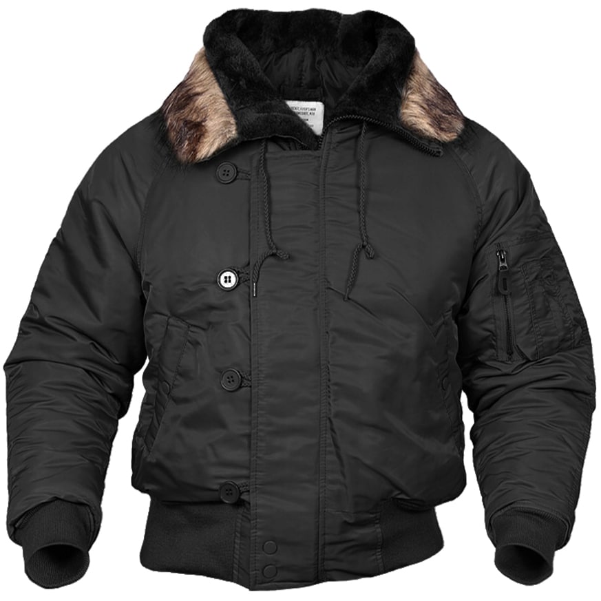 Куртка Mil-Tec Flight Jacket N2B - Black