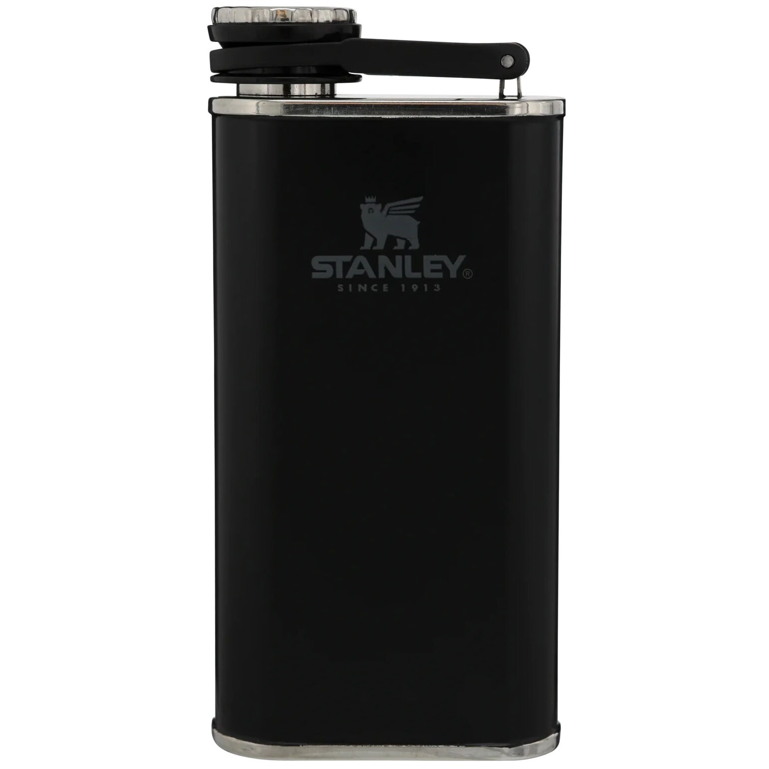 Фляга STANLEY Classic Easy Fill Wide Mouth Flask 230 мл - Matte Black Pebble