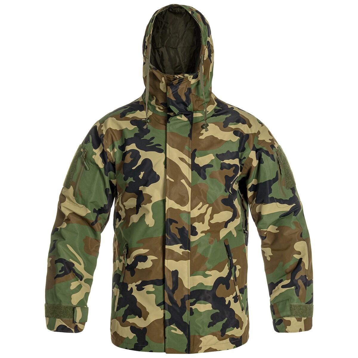 Куртка Mil-Tec ECWCS Wet Weather Gen.II з підкладкою - Woodland