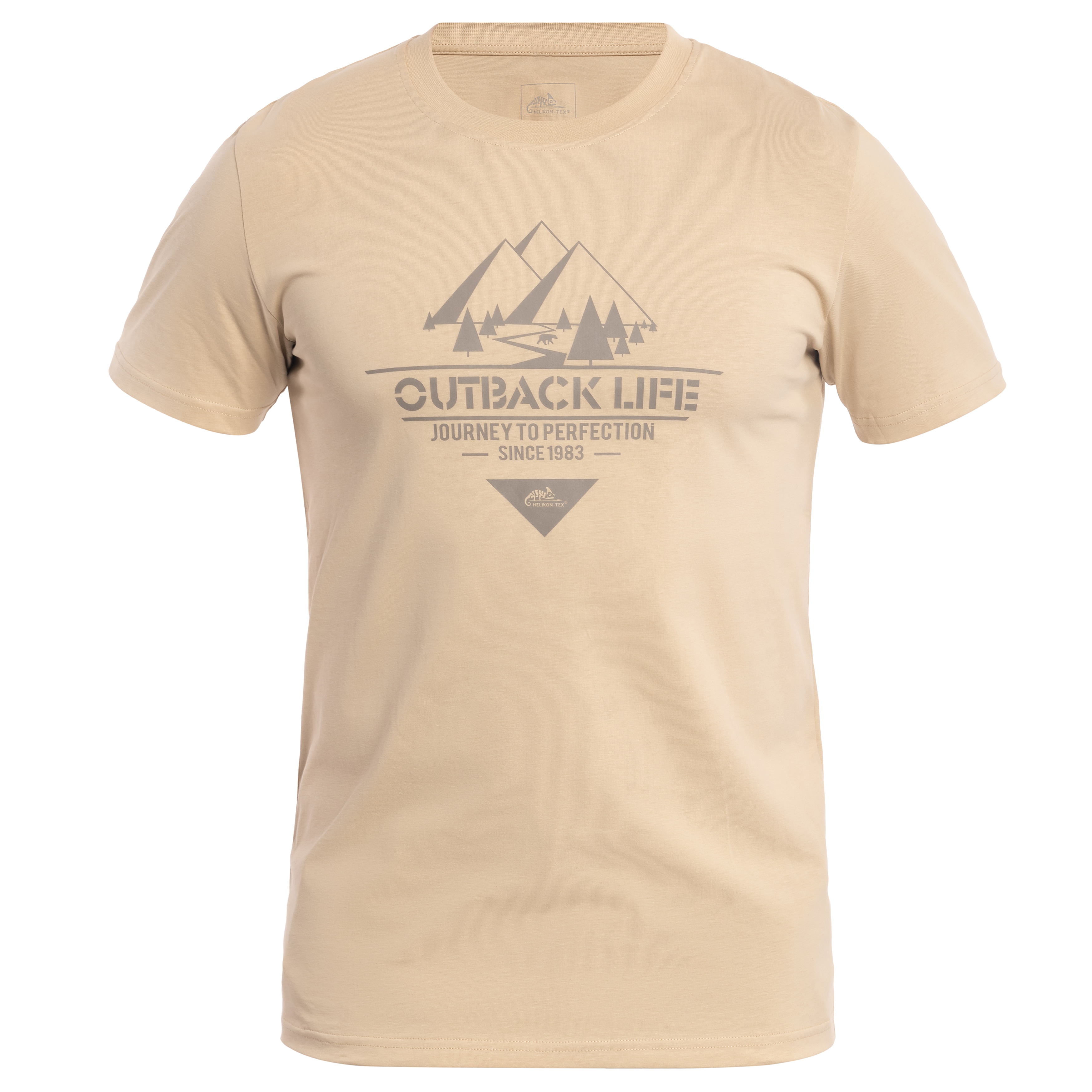 Футболка T-Shirt Helikon Outback Life - Khaki