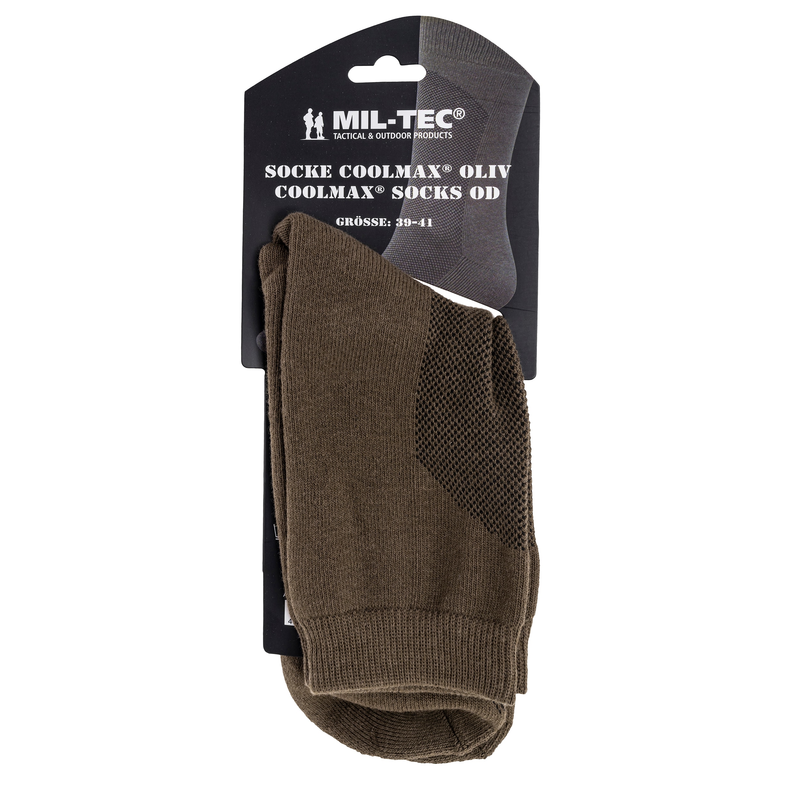 Шкарпетки Mil-Tec "CoolMax" - Olive