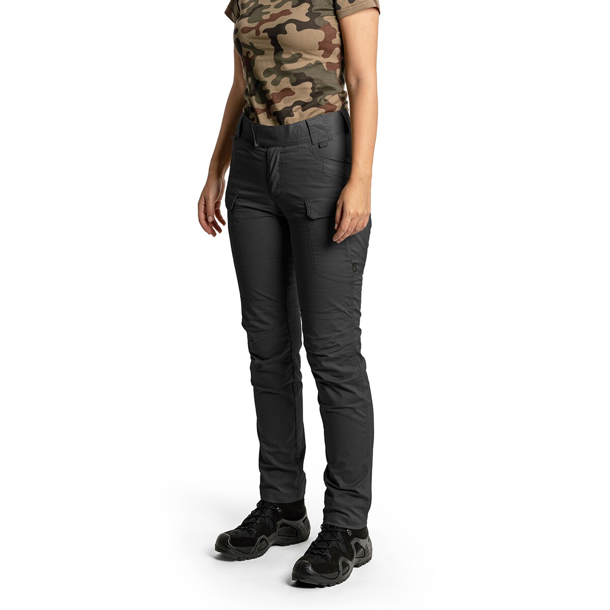 Жіночі штани Helikon Womens UTP Resized PolyCotton Rip-Stop - Black
