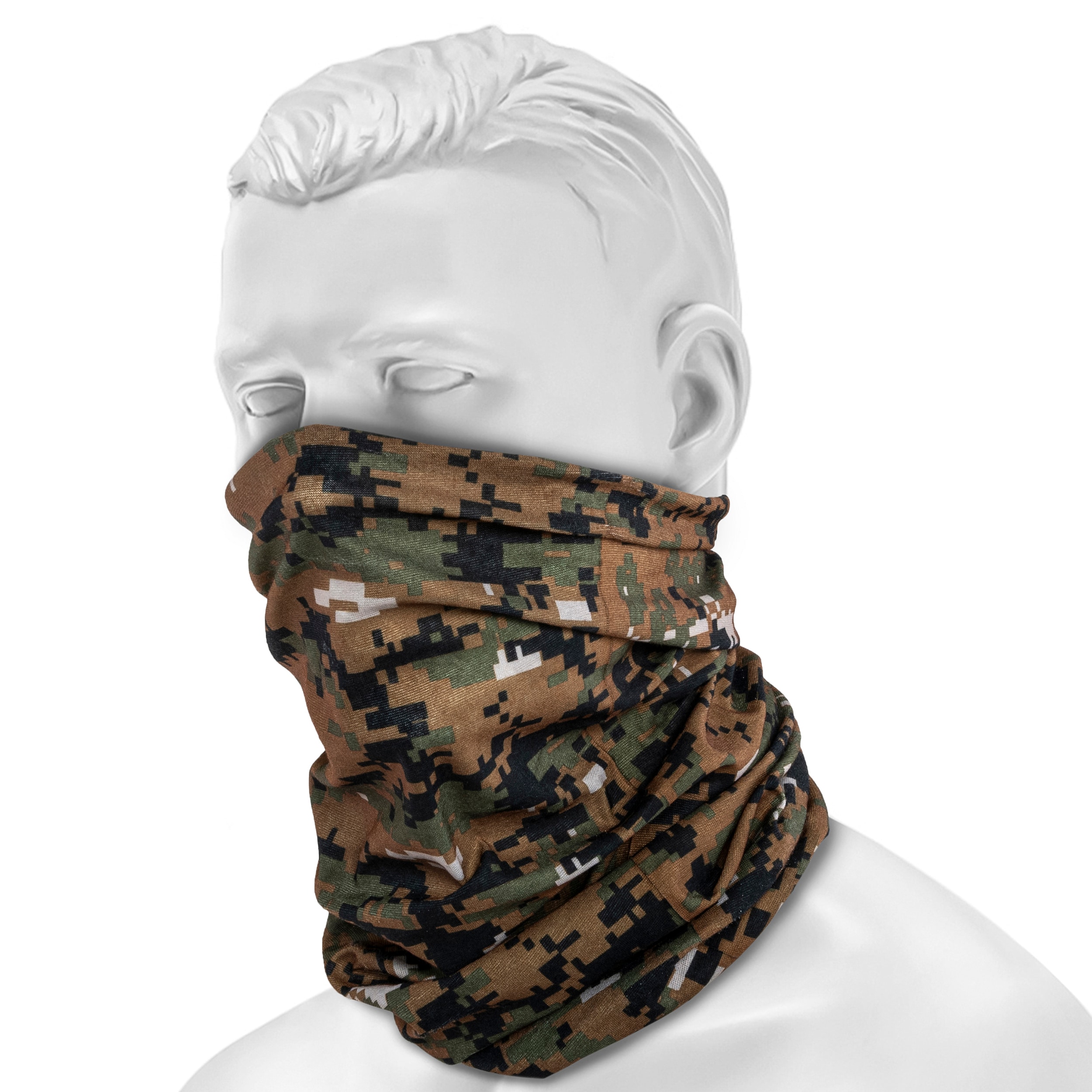 Багатофункціональний бафф Mil-Tec - Digital Woodland