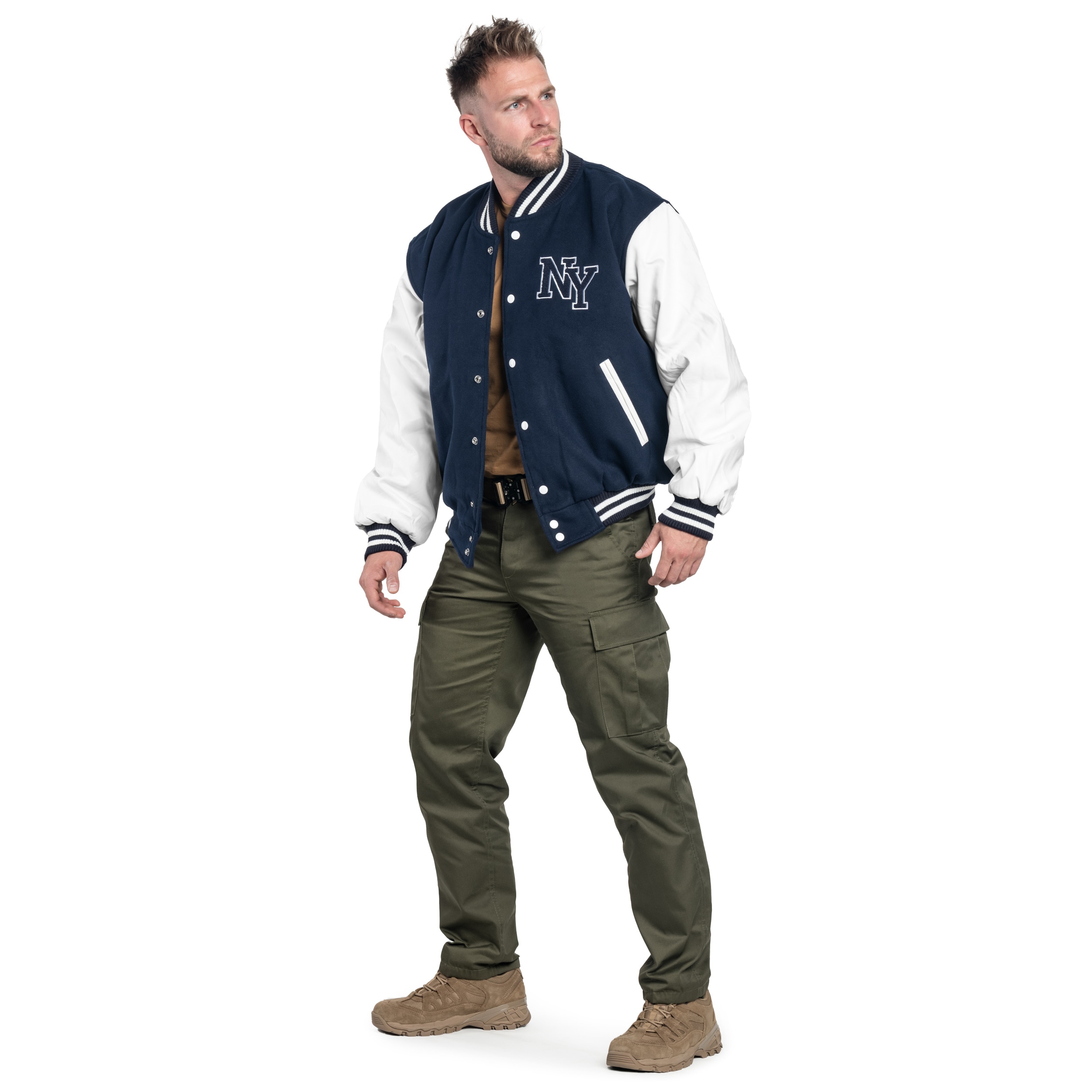 Куртка Mil-Tec NY Baseball - Navy/White