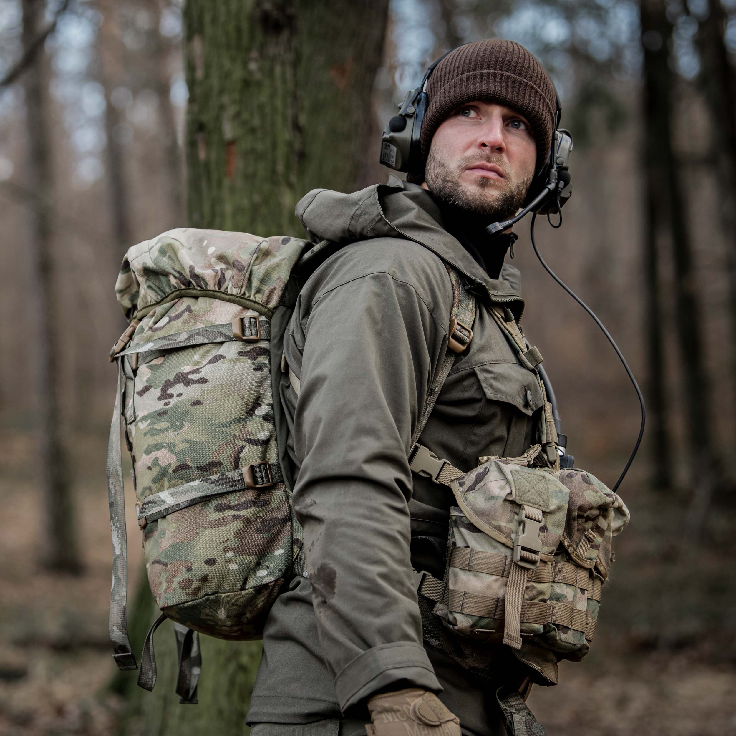 Вовняна шапка Mil-Tec - Green