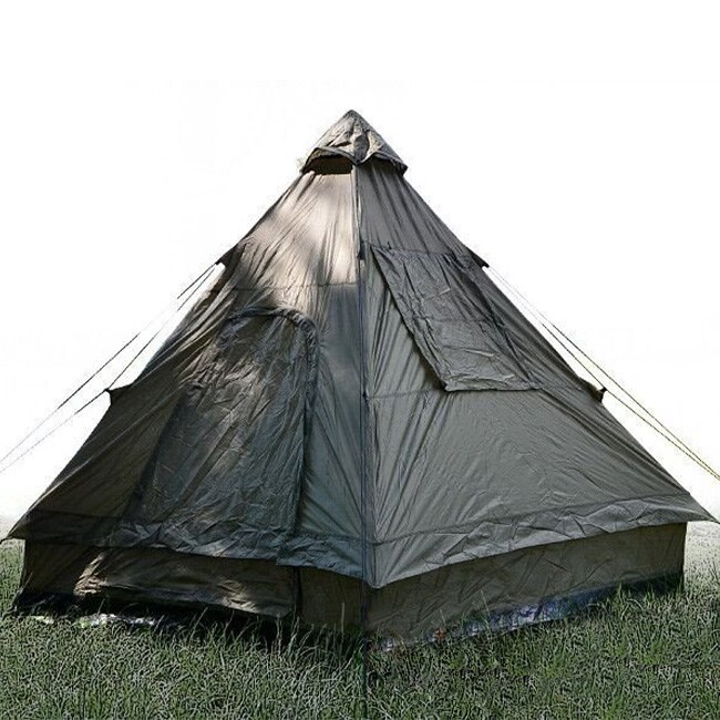 Намет Mil-Tec 4-х місний Tipi - Olive