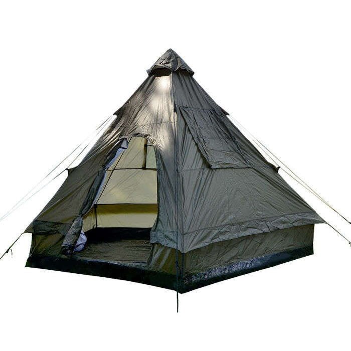 Намет Mil-Tec 4-х місний Tipi - Olive