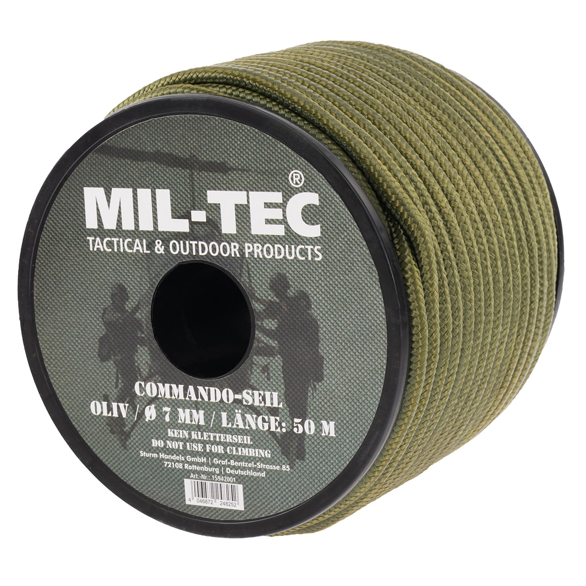 Шнур Mil-Tec Commando 50 м х 7 мм - Olive
