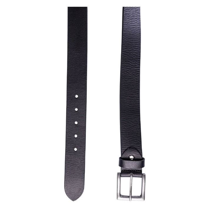 Шкіряний ремінець Mil-Tec Nappa - Black