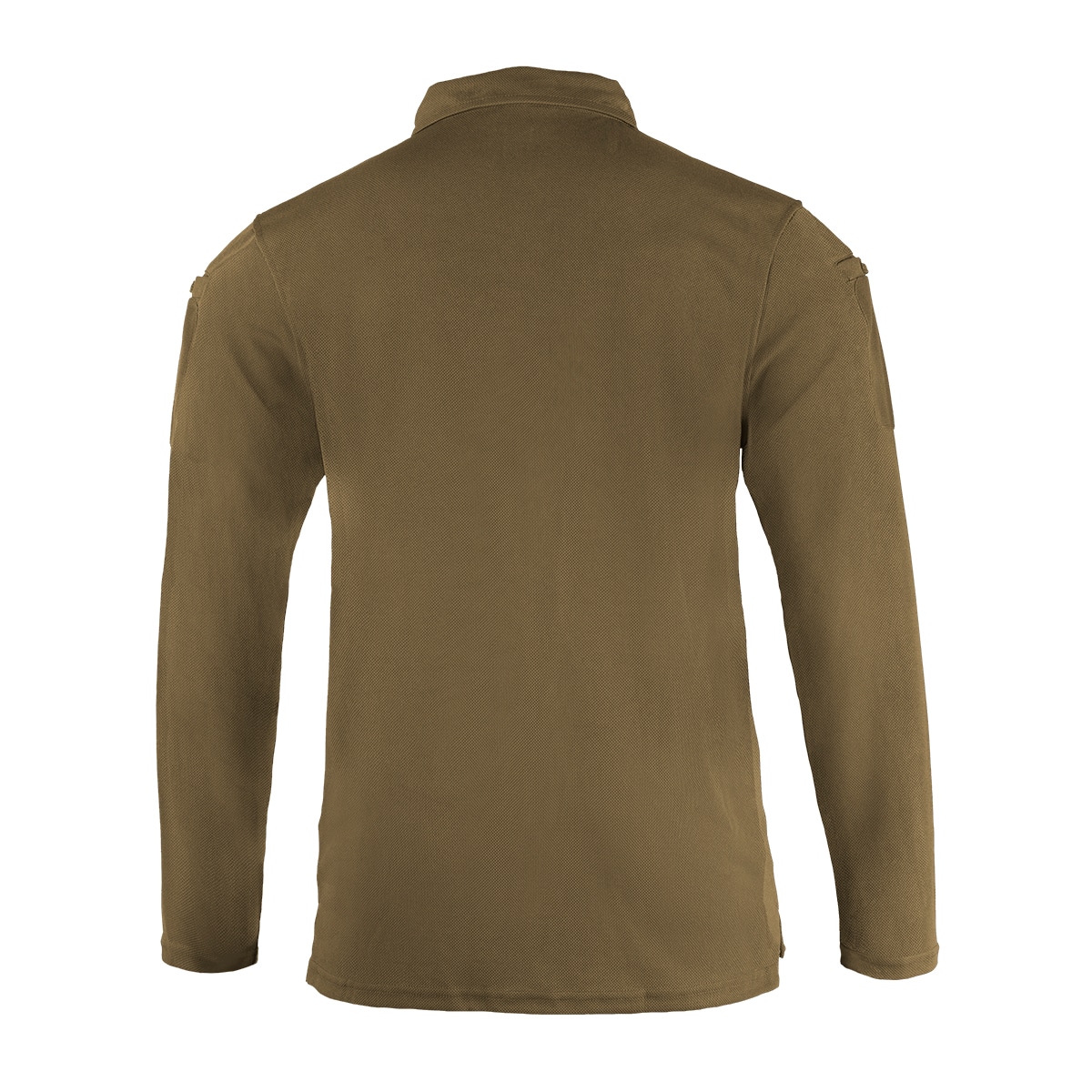 Футболка поло Long Sleeve Mil-Tec "Tactical Quickdry" - Coyote