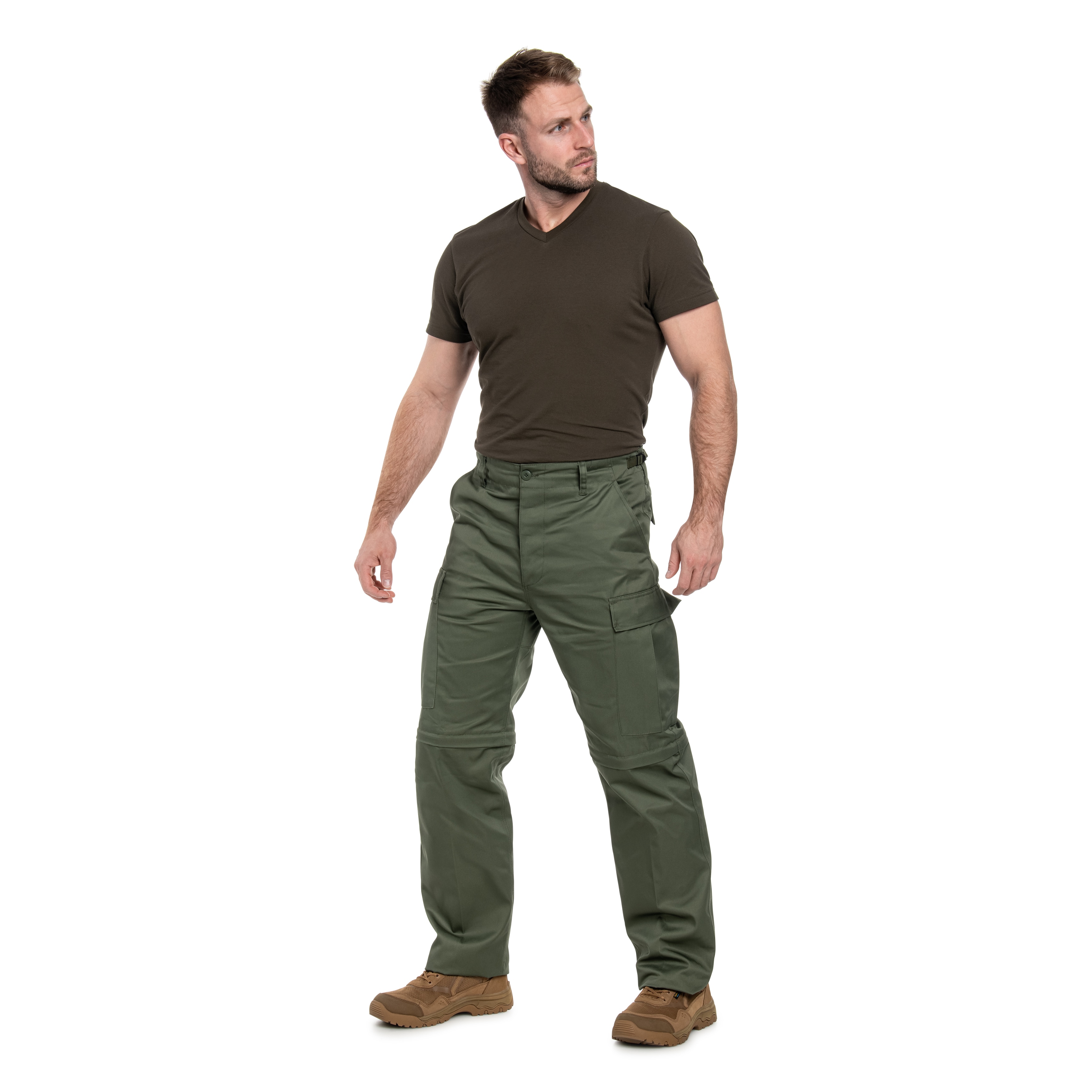 Трекінгові штани 2в1 Mil-Tec BDU Zip-Off - Olive