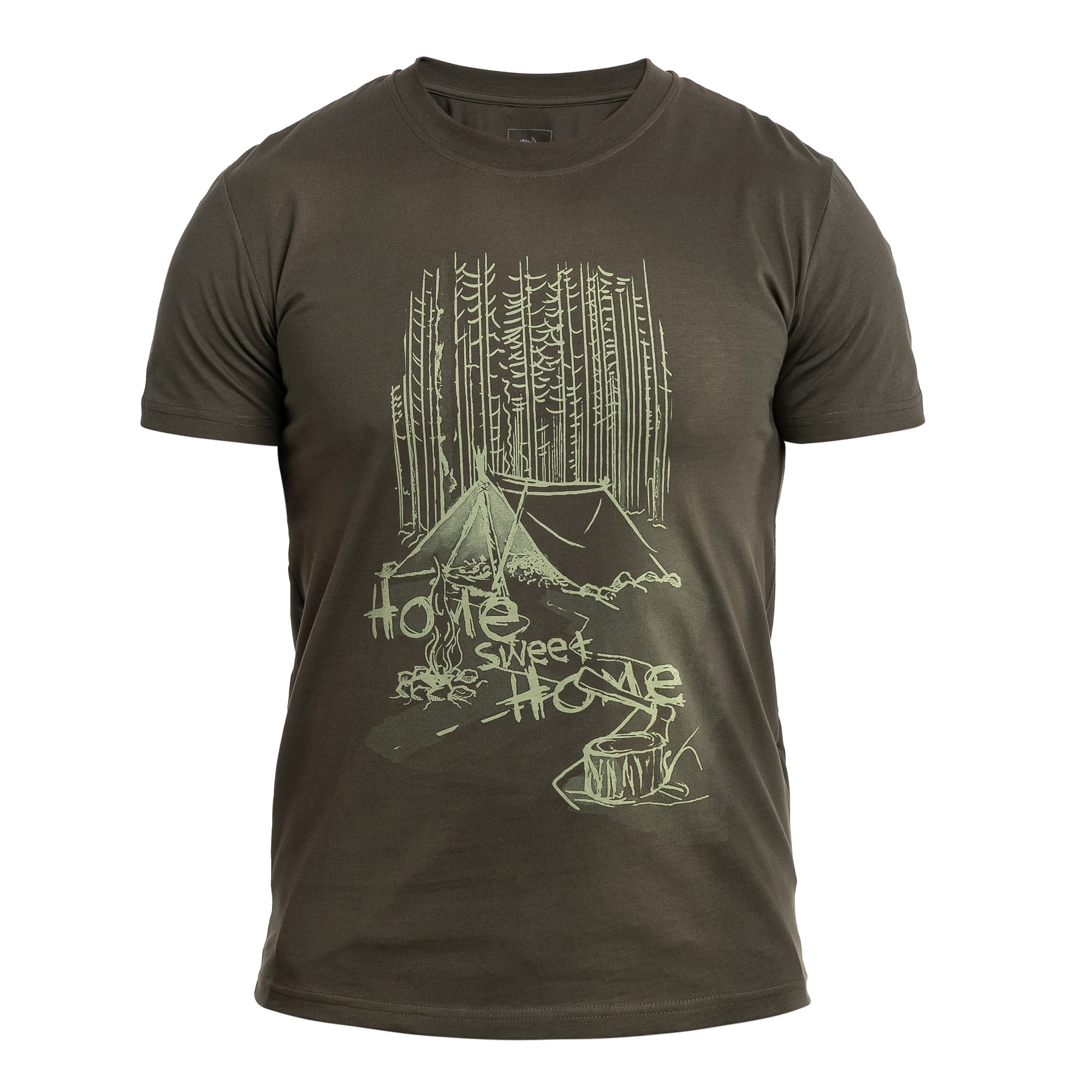 Футболка T-shirt Helikon "Home Sweet Home" - Taiga Green
