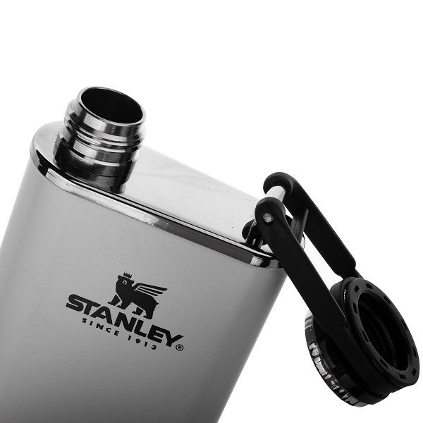 Фляга STANLEY Classic Easy Fill Wide Mouth Flask 230 мл - White