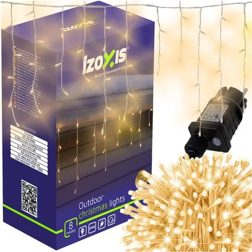 Вуличні світильники 300LED 15m теплий білий Izoxis 26710