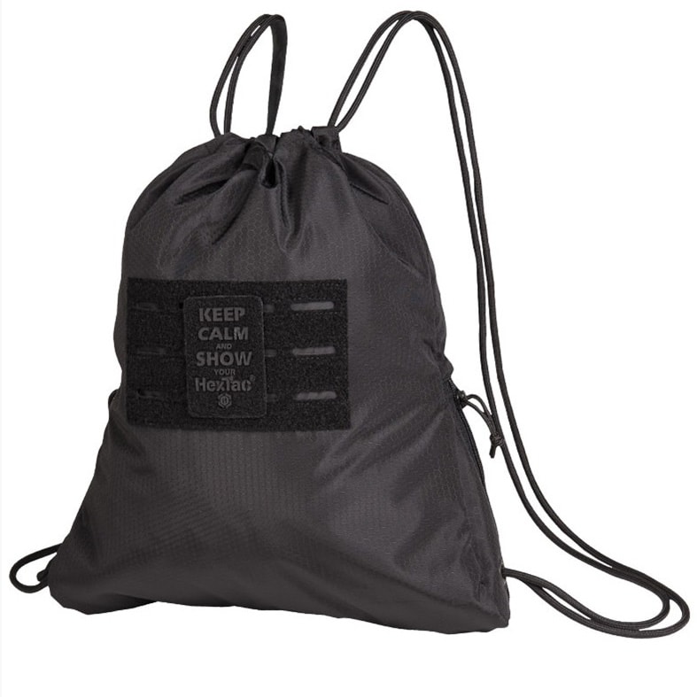 Рюкзак - мішок Mil-Tec Hextac Sports Bag 7 л - Black